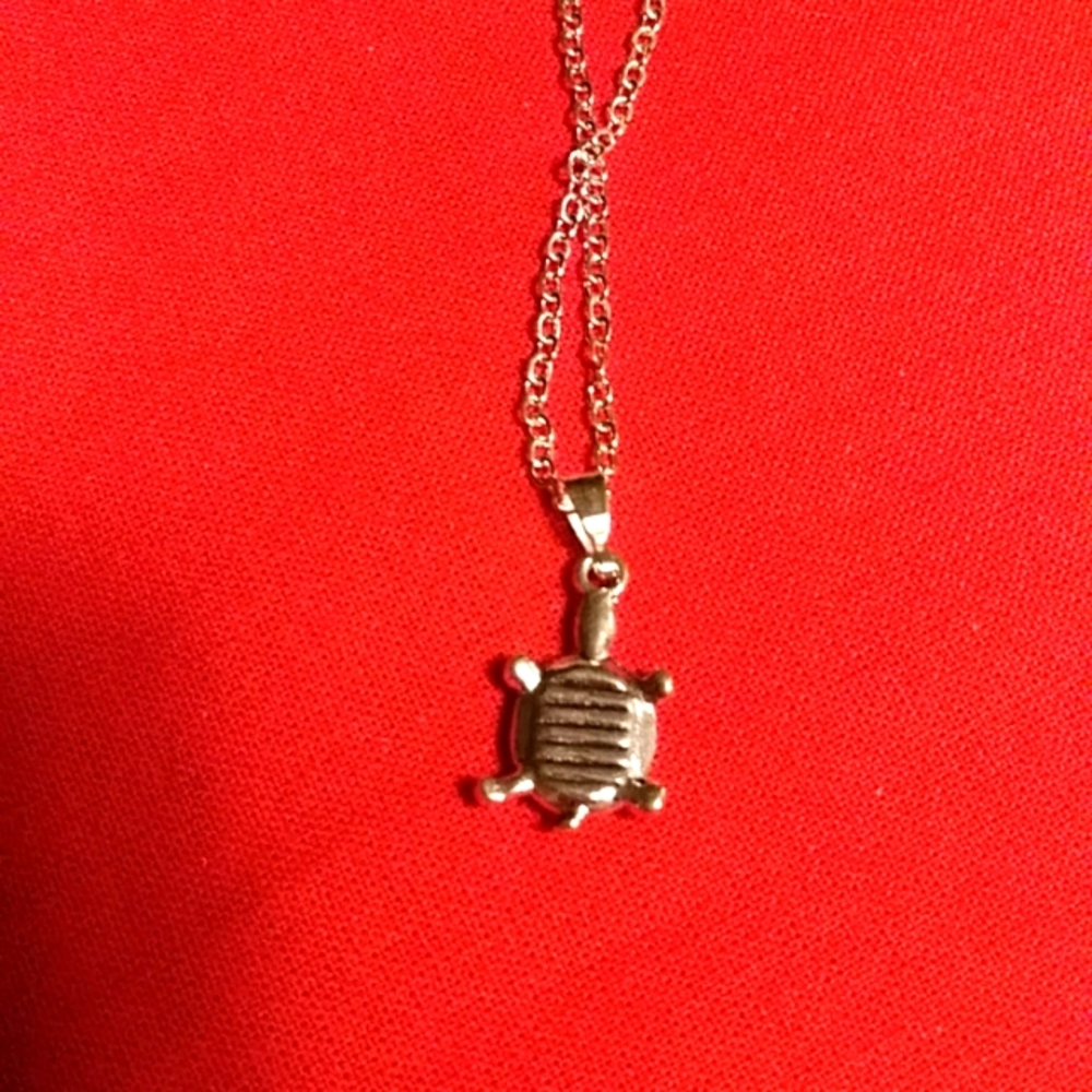 Turtle necklace - Picture 3 of 3